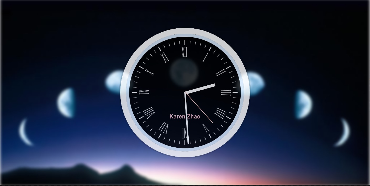 JS + CSS Clock